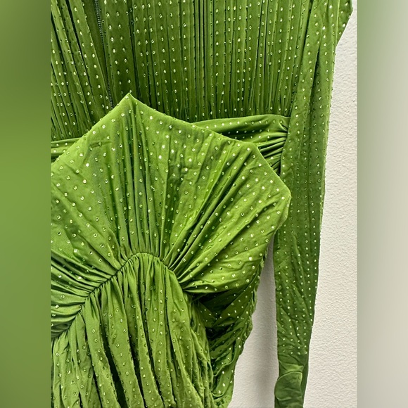 Embellished ruched jersey minidress - Picture 8 of 10